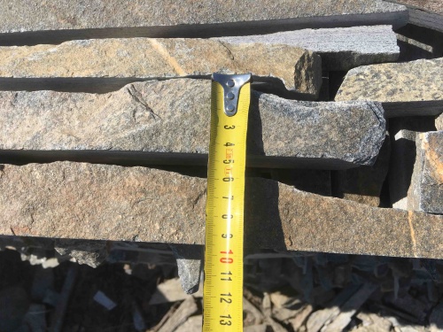 Горбушка златолит мультиколор для облицовки купить в Звенигороде